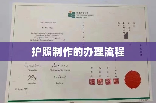 东丰护照制作的办理流程