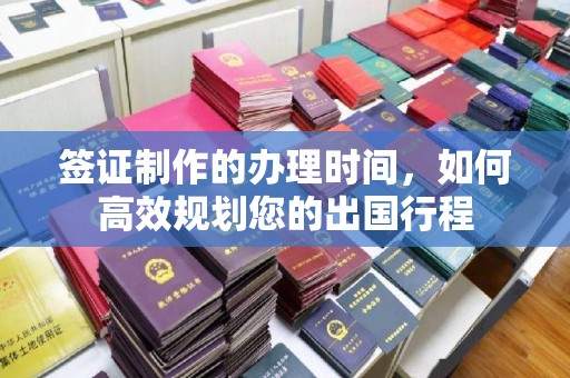 东丰签证制作的办理时间，如何高效规划您的出国行程