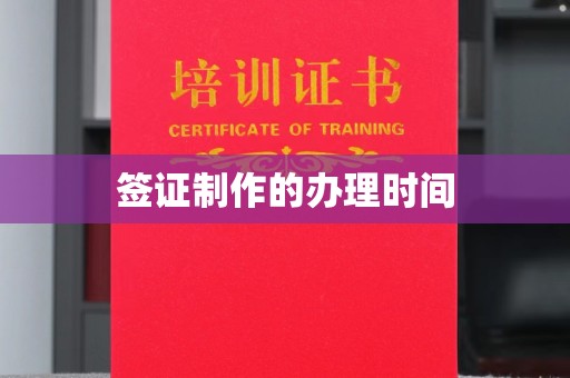 东丰签证制作的办理时间