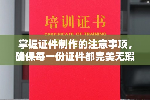东丰掌握证件制作的注意事项，确保每一份证件都完美无瑕