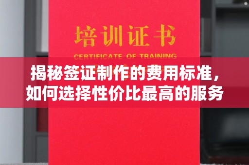 东丰揭秘签证制作的费用标准，如何选择性价比最高的服务？