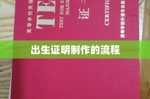 东丰出生证明制作的流程